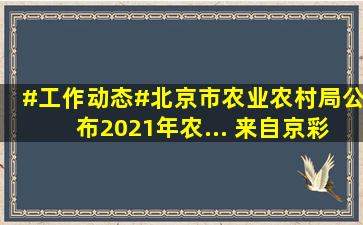 #工作动态#北京市农业农村局公布2021年农... 来自京彩三农 