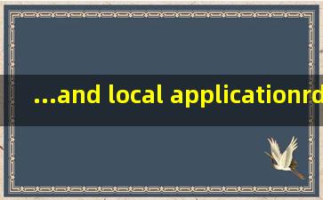...and local application”其中的topical和local在翻译时有什么区别?