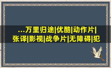 ...万里归途|优酷|动作片|张译|影视|战争片|无障碍|犯罪片|电影