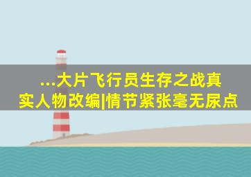 ...大片《飞行员生存之战》真实人物改编|情节紧张毫无尿点