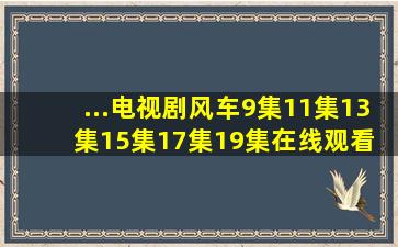 ...电视剧风车9集11集13集15集17集19集在线观看 风车电视剧全集qvod