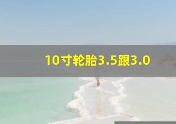 10寸轮胎3.5跟3.0