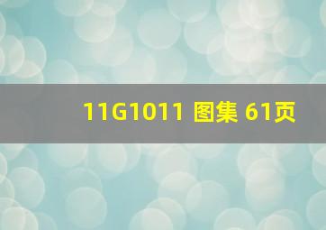 11G1011 图集 61页