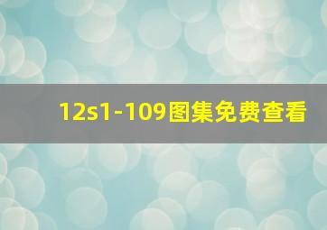 12s1-109图集免费查看