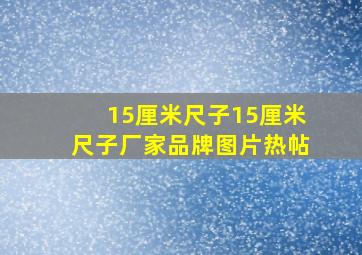 15厘米尺子15厘米尺子厂家、品牌、图片、热帖