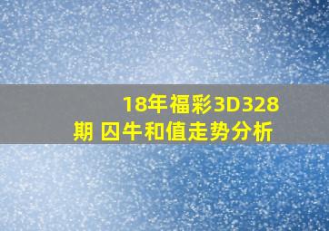 18年福彩3D328期 囚牛和值走势分析