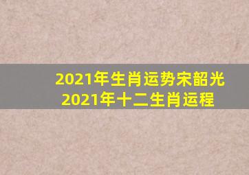 2021年生肖运势,宋韶光2021年十二生肖运程 