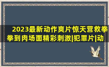 2023最新动作爽片《惊天营救》,拳拳到肉,场面精彩刺激|犯罪片|动作...