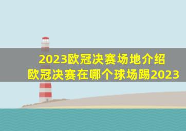 2023欧冠决赛场地介绍 欧冠决赛在哪个球场踢2023