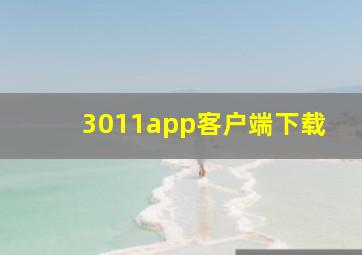 3011app客户端下载