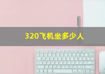 320飞机坐多少人