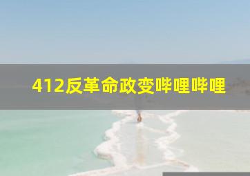 412反革命政变哔哩哔哩