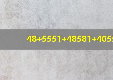 48+5551+48581+4055785