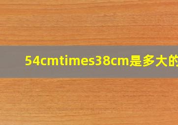 54cm×38cm是多大的纸?