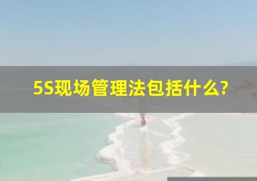 5S现场管理法包括什么?