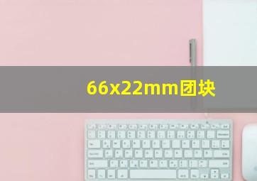 66x22mm团块