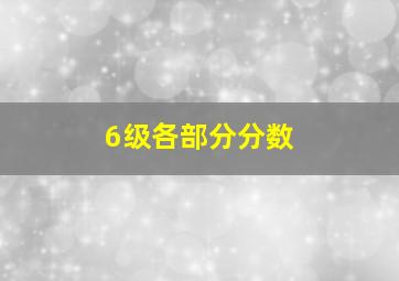 6级各部分分数