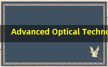 Advanced Optical Technologies是不是SCI