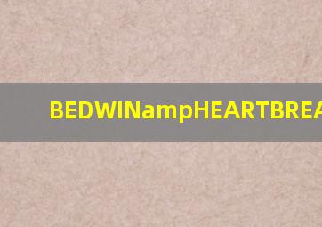 BEDWIN&HEARTBREAKERS围巾