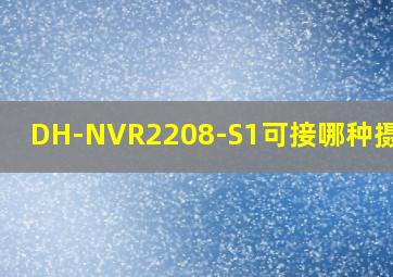 DH-NVR2208-S1可接哪种摄像头