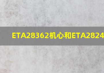 ETA28362机心和ETA28242机心