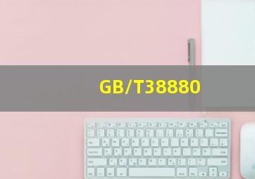 GB/T38880