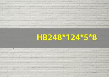 HB248*124*5*8