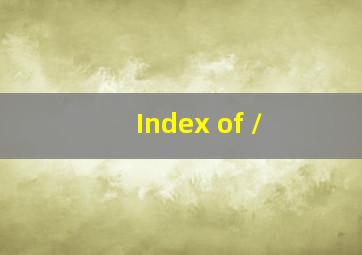 Index of /