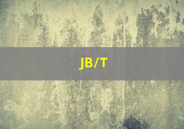 JB/T 