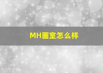 MH画室怎么样