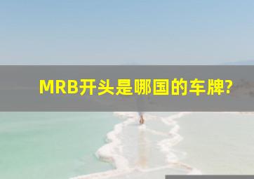 MRB开头是哪国的车牌?