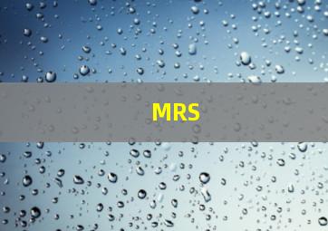 MRS