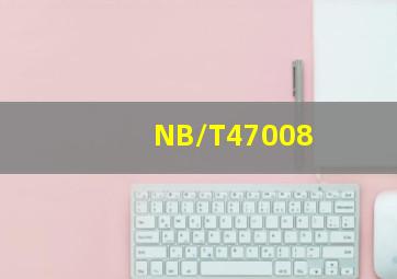 NB/T47008