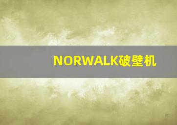 NORWALK破壁机