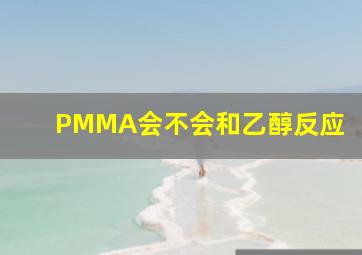 PMMA会不会和乙醇反应