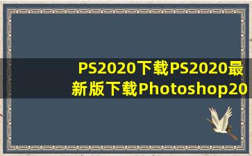 PS2020下载PS2020最新版下载Photoshop2020中文完整版下载安装教程 