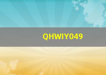 QHWIY049