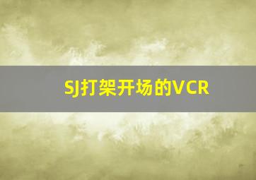 SJ打架开场的VCR