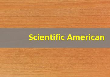 Scientific American