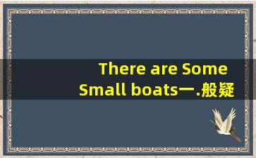 There are Some Small boats一.般疑问句,并作否定回答。