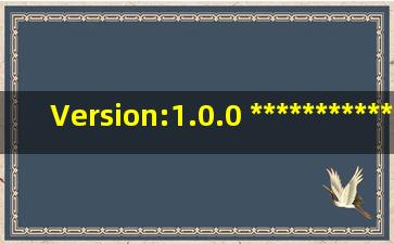 Version:1.0.0 ************************* About this Document Thank you for ...