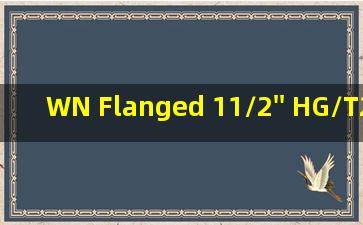 WN Flanged 11/2'' HG/T20615 Class 150 RF是什么标准