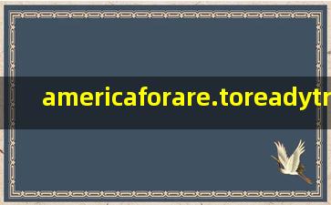 america,for,are.to,ready,trip,you,your怎样才能拼成一个句子