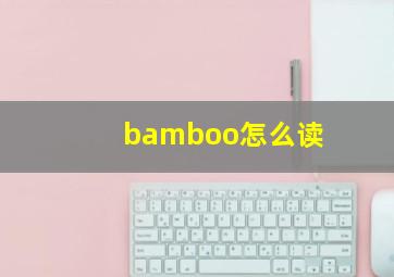 bamboo怎么读