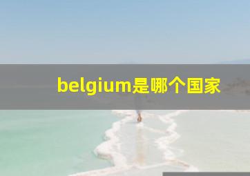 belgium是哪个国家