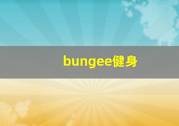 bungee健身