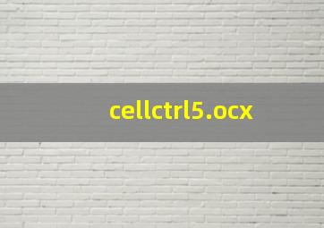 cellctrl5.ocx