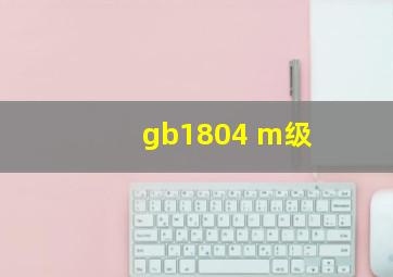 gb1804 m级