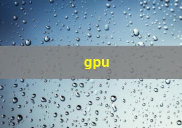 gpu