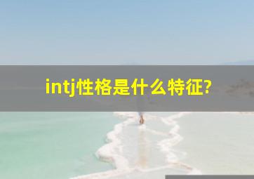 intj性格是什么特征?